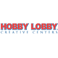 Hobby Lobby Logo, Red Copy with Blue Outline and drop Shadow